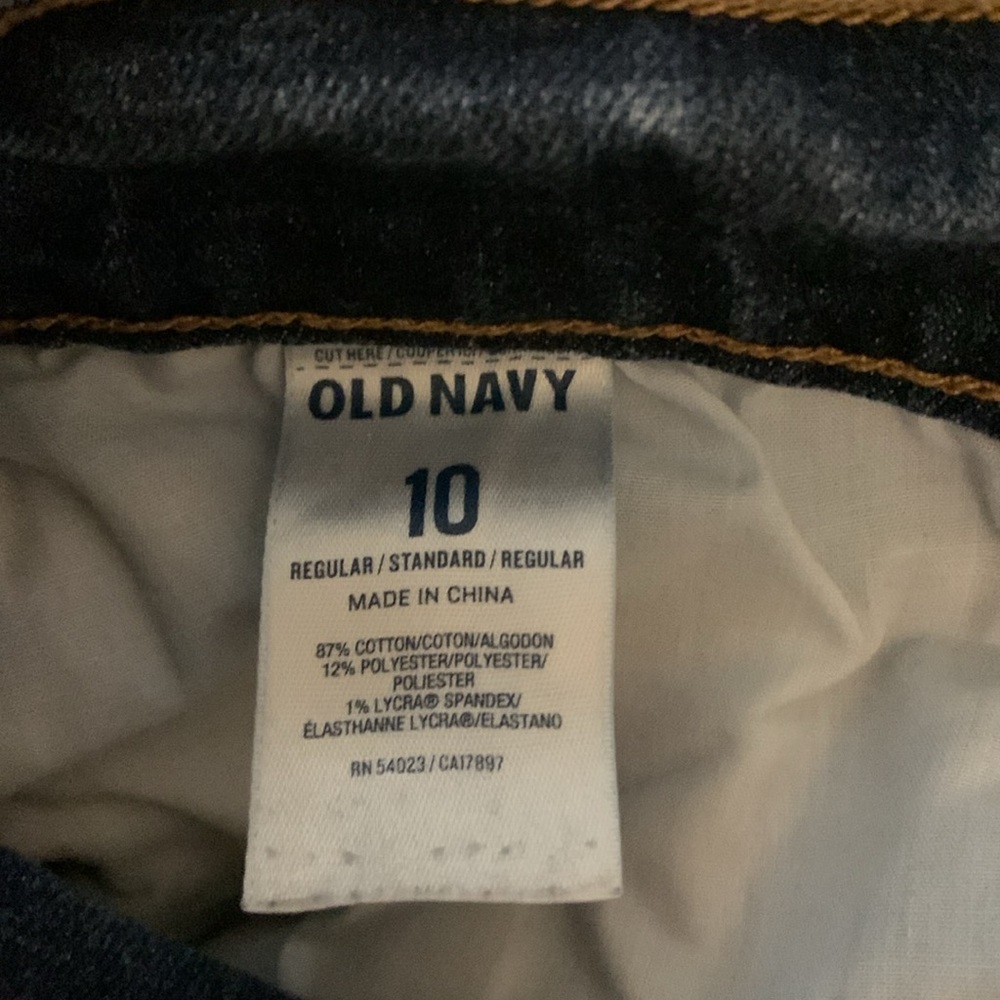 Old Navy Boyfriend jean size 10 - Picture 4 of 5